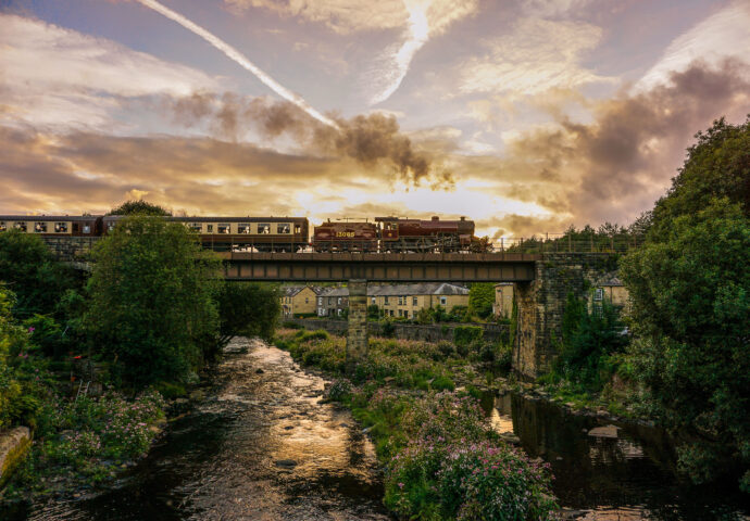 train journeys with dinner uk