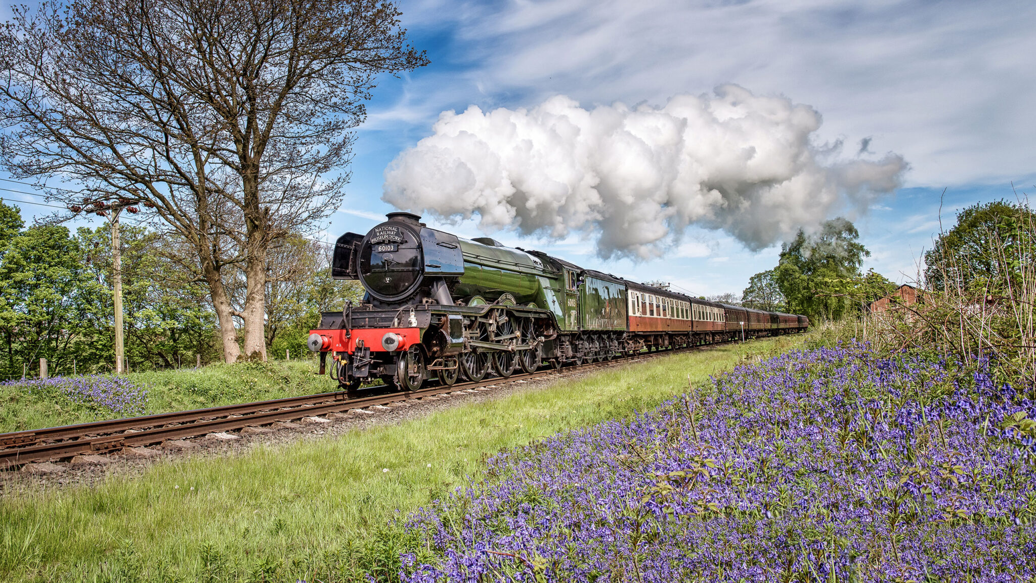 The Flying Scotsman at ELR The East Lancashire Railway
