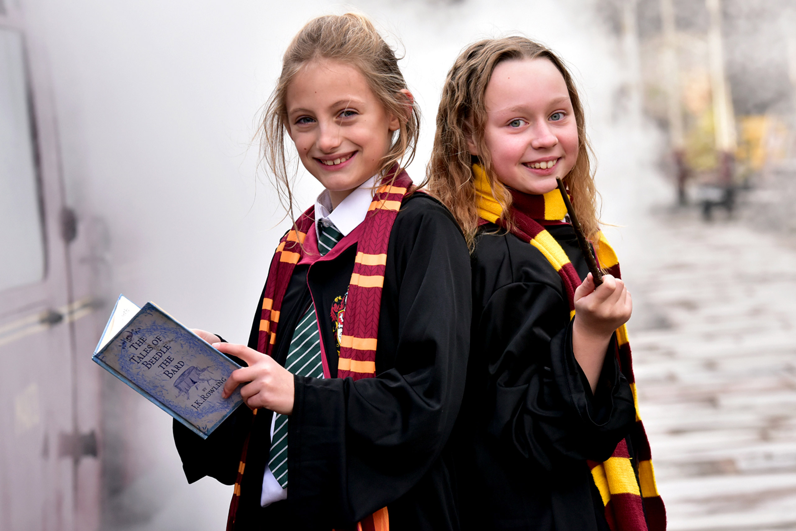 Wizard Academy Girls Back To Back