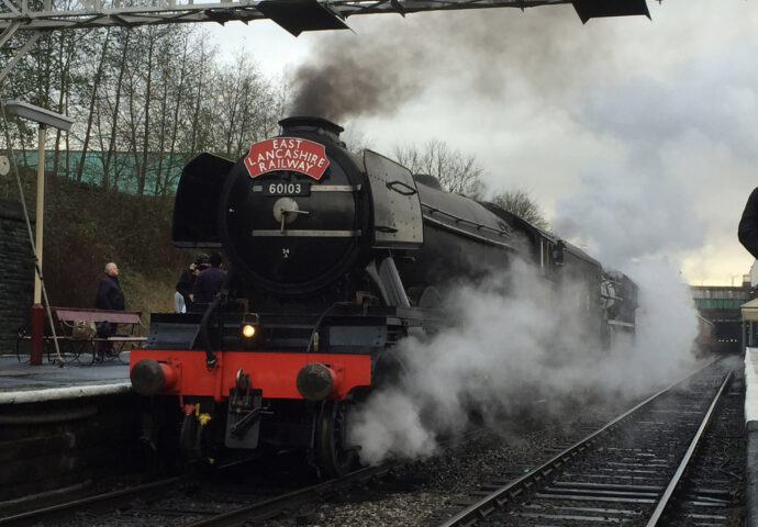 The Flying Scotsman At Station
